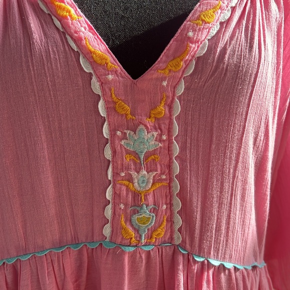 SIMPLY SOUTHERN NWT - PINK MAXI DRESS - SIZE LARGE - Picture 3 of 7